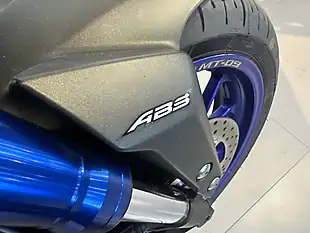 Used 2016 Yamaha MT-09 Blue and Silver Metallic - Interior and Exterior details 12