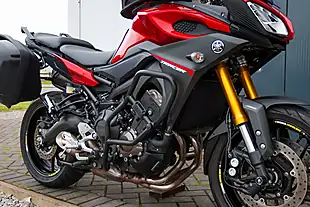 Used 2016 Yamaha MT-09 Tracer Red - Interior and Exterior details 14