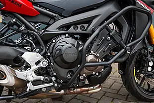Used 2016 Yamaha MT-09 Tracer Red - Interior and Exterior details 16