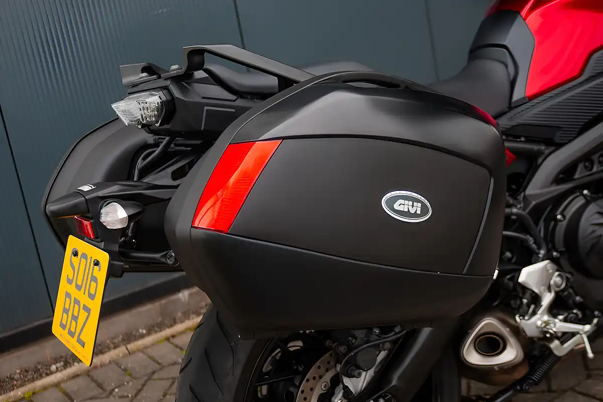 Used 2016 Yamaha MT-09 Tracer Red - Interior and Exterior details 18