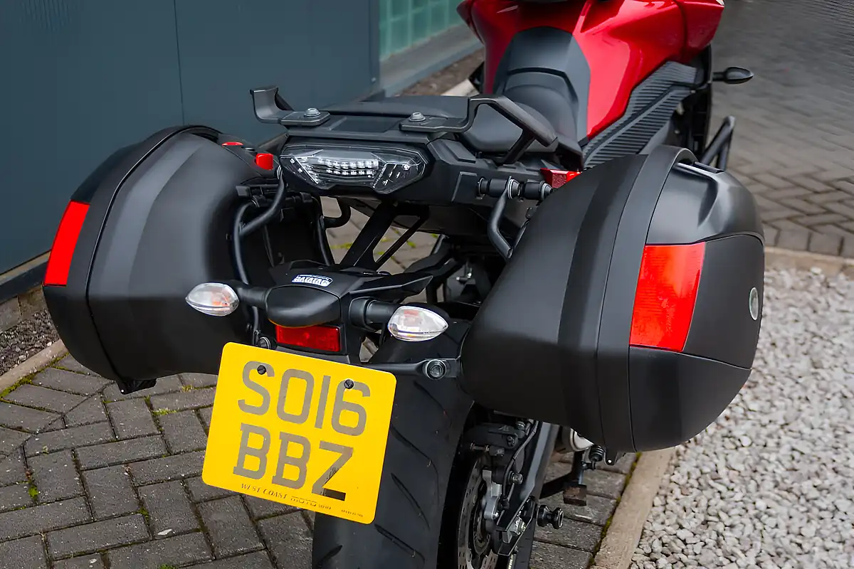 Used 2016 Yamaha MT-09 Tracer Red - Interior and Exterior details 19