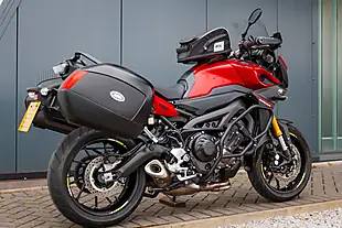 Used 2016 Yamaha MT-09 Tracer Red - Interior and Exterior details 6