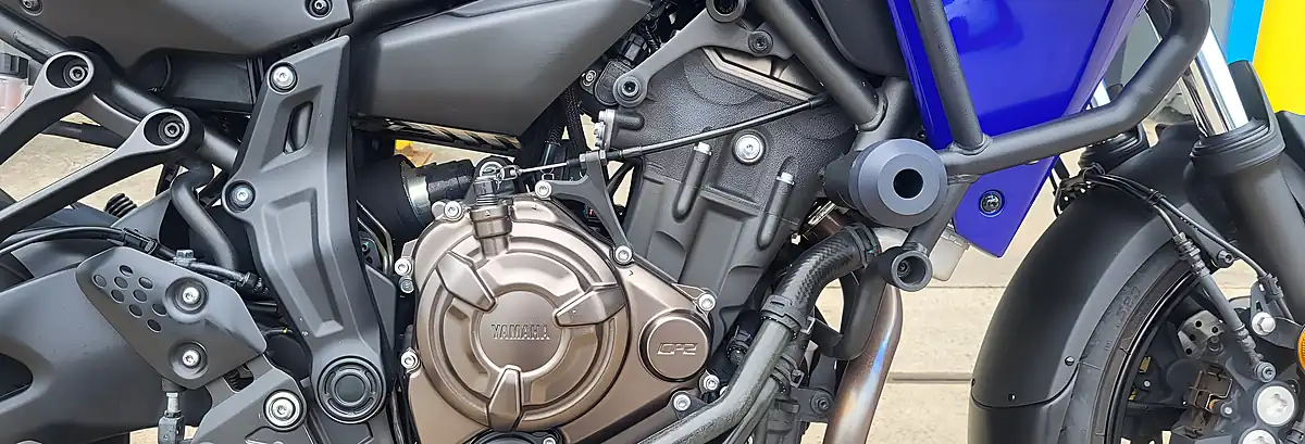 Used 2016 Yamaha Tracer 700 Blue - Interior and Exterior details 7