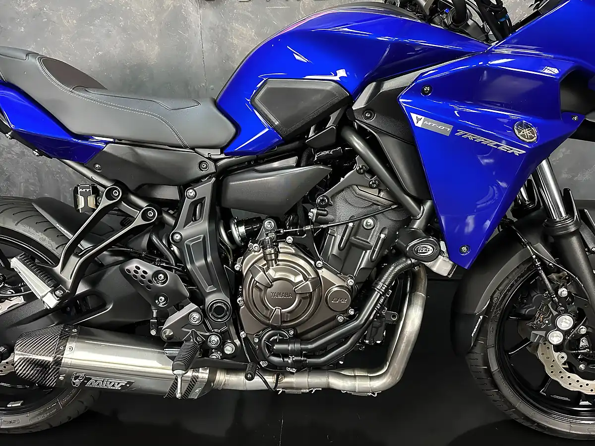 Used 2016 Yamaha Tracer 700 Blue - Interior and Exterior details 8