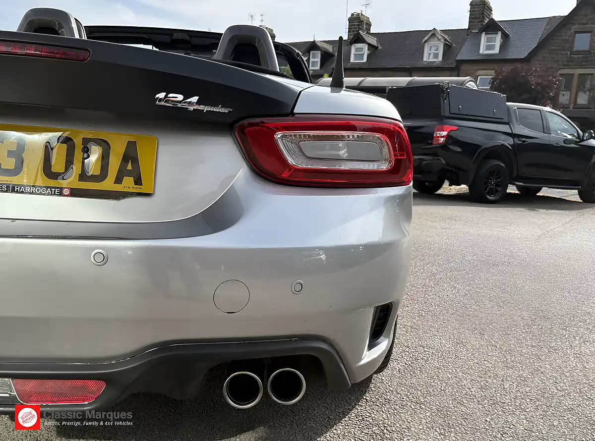 Used 2017 Abarth 124 Spider Convertible Portogallo 1974 Grey - Interior and Exterior details 11
