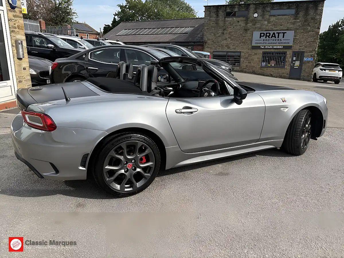 Used 2017 Abarth 124 Spider Convertible Portogallo 1974 Grey - Interior and Exterior details 3
