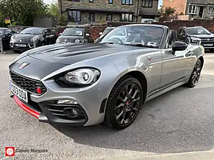 Used 2017 Abarth 124 Spider Convertible Portogallo 1974 Grey - Interior and Exterior details 4