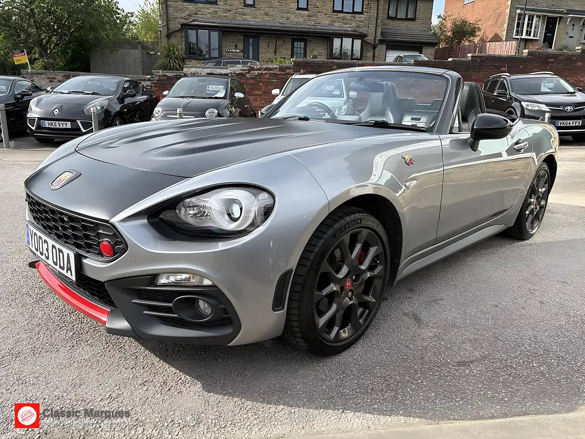 Used 2017 Abarth 124 Spider Convertible Portogallo 1974 Grey - Interior and Exterior details 4