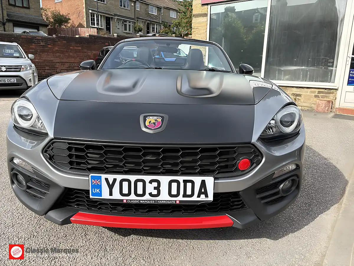 Used 2017 Abarth 124 Spider Convertible Portogallo 1974 Grey - Interior and Exterior details 5