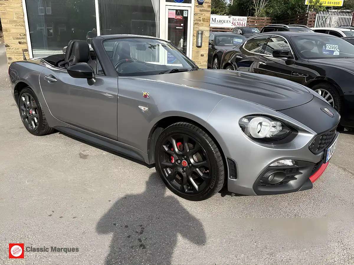 Used 2017 Abarth 124 Spider Convertible Portogallo 1974 Grey - Interior and Exterior details 6