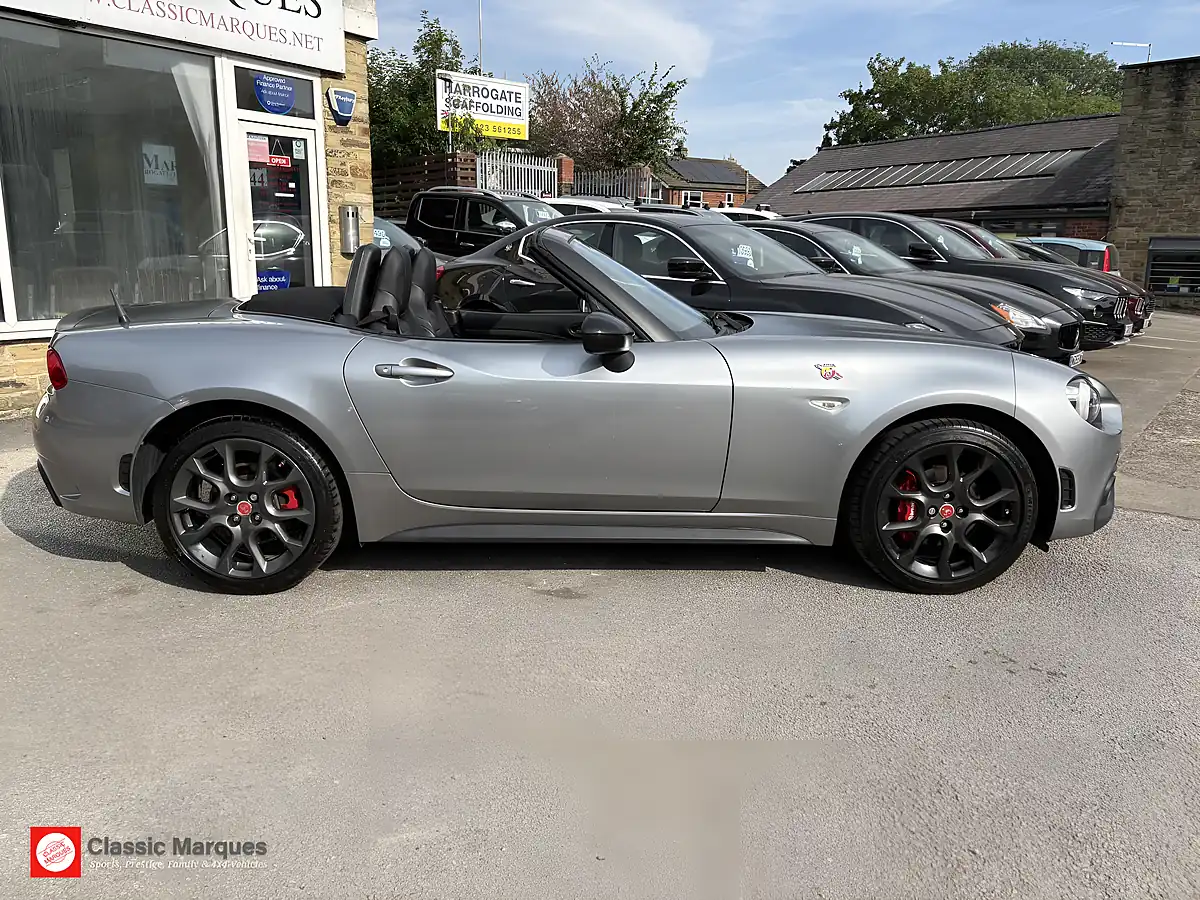 Used 2017 Abarth 124 Spider Convertible Portogallo 1974 Grey - Interior and Exterior details 7
