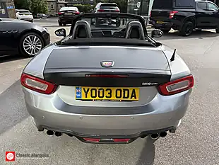Used 2017 Abarth 124 Spider Convertible Portogallo 1974 Grey - Interior and Exterior details 9