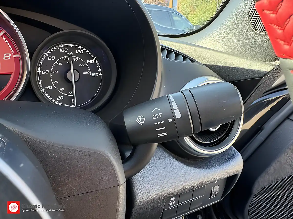 Used 2017 Abarth 124 Spider Convertible San Marino 1972 Black - Interior and Exterior details 14