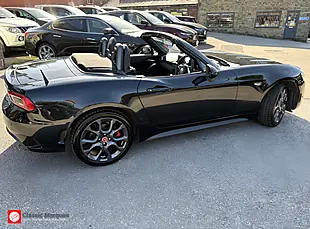Used 2017 Abarth 124 Spider Convertible San Marino 1972 Black - Interior and Exterior details 3