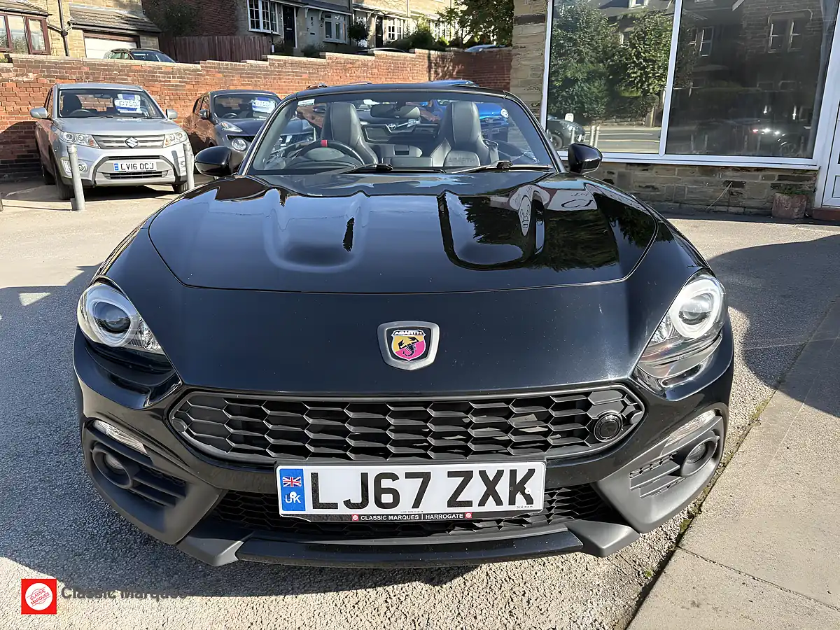 Used 2017 Abarth 124 Spider Convertible San Marino 1972 Black - Interior and Exterior details 5