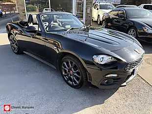 Used 2017 Abarth 124 Spider Convertible San Marino 1972 Black - Interior and Exterior details 6