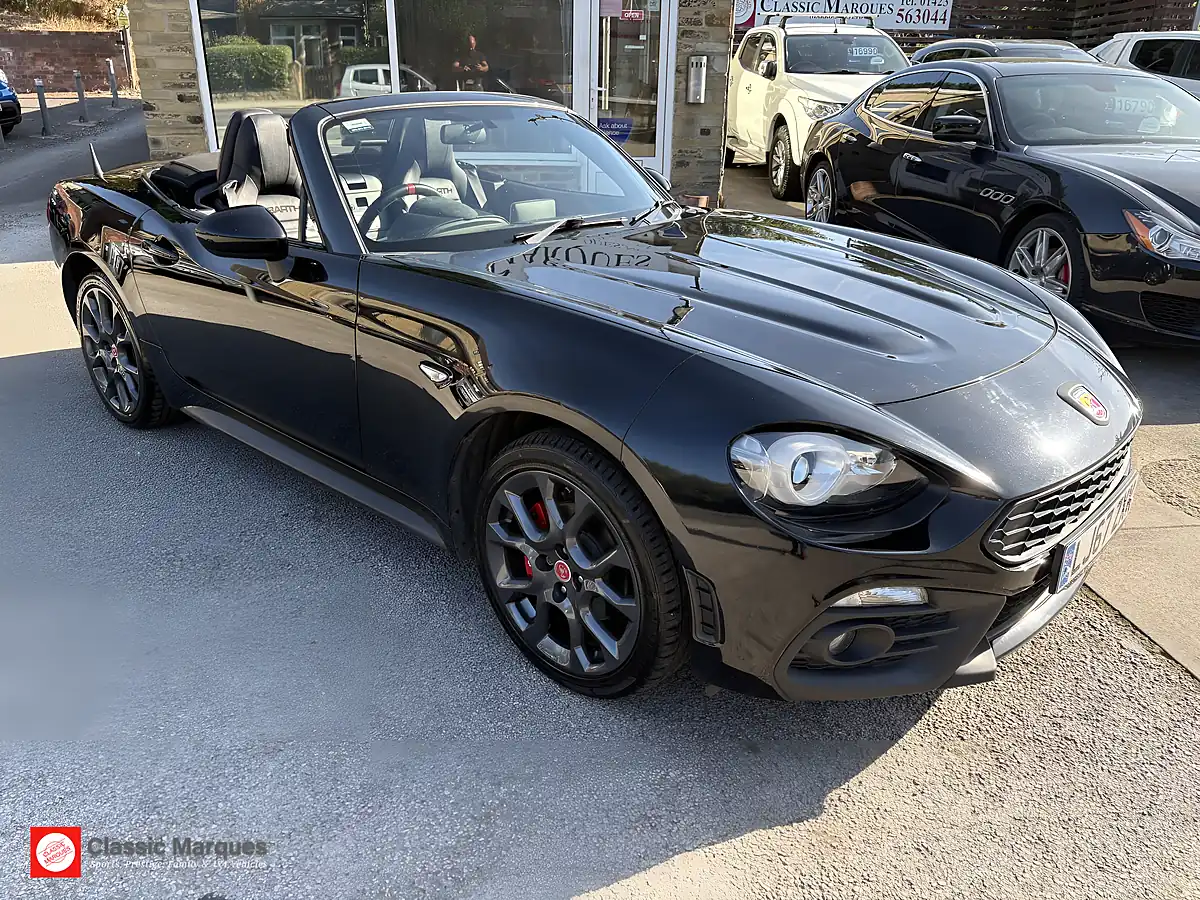 Used 2017 Abarth 124 Spider Convertible San Marino 1972 Black - Interior and Exterior details 6