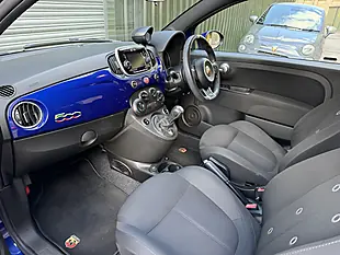 Used 2017 Abarth 595 Blue - Interior and Exterior details 11