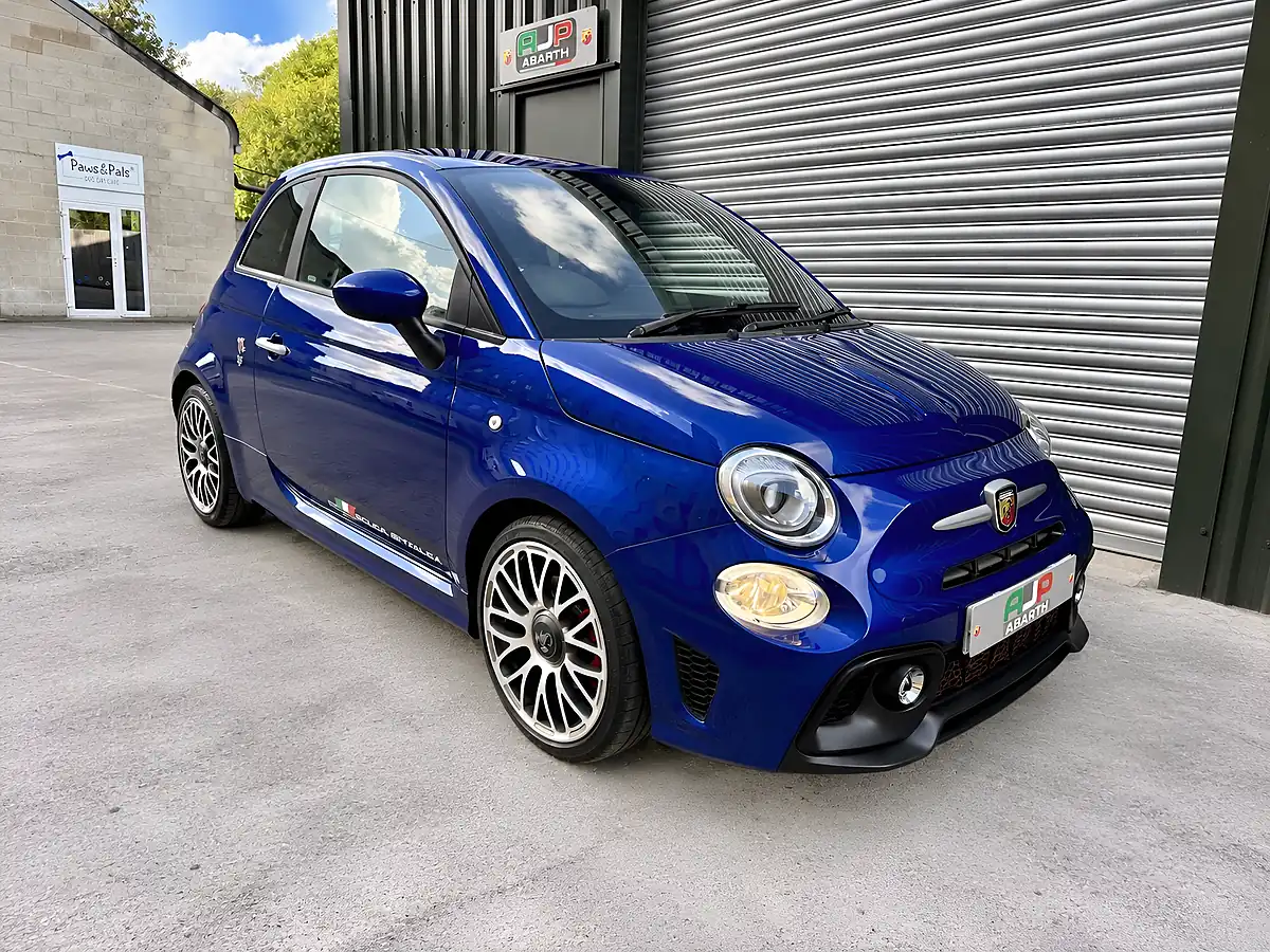 Used 2017 Abarth 595 Blue - Interior and Exterior details 12