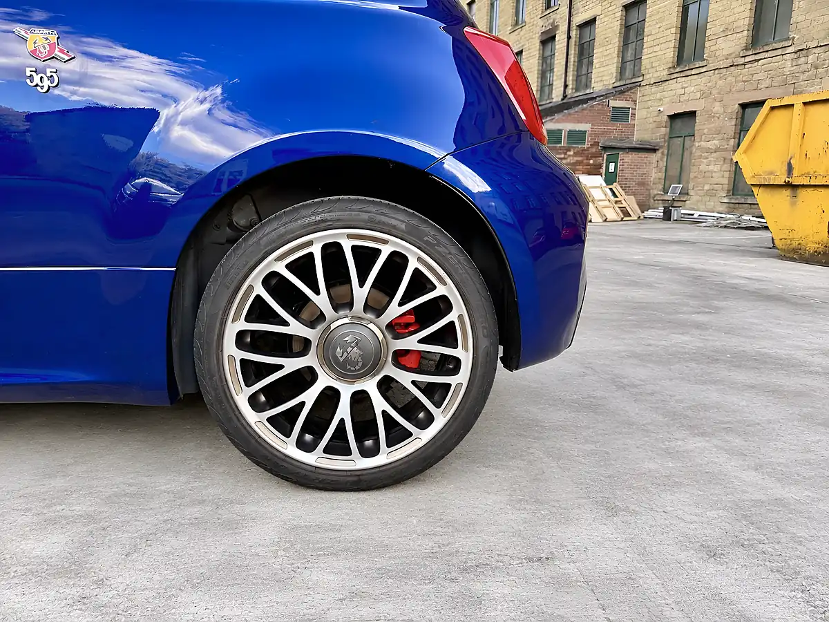 Used 2017 Abarth 595 Blue - Interior and Exterior details 14