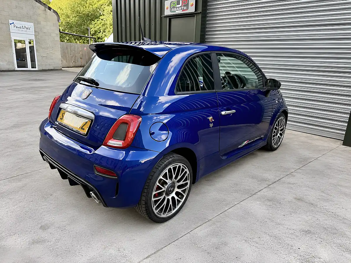 Used 2017 Abarth 595 Blue - Interior and Exterior details 16