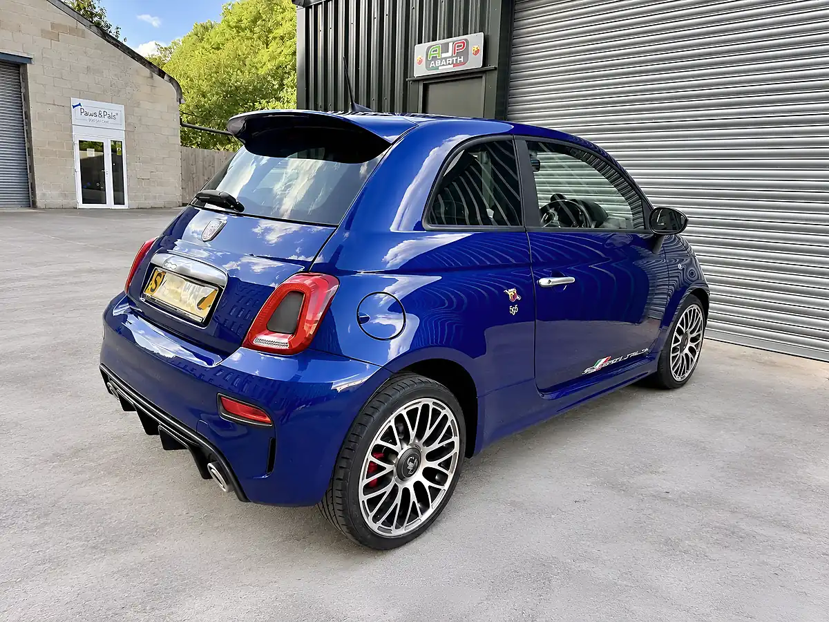 Used 2017 Abarth 595 Blue - Interior and Exterior details 17