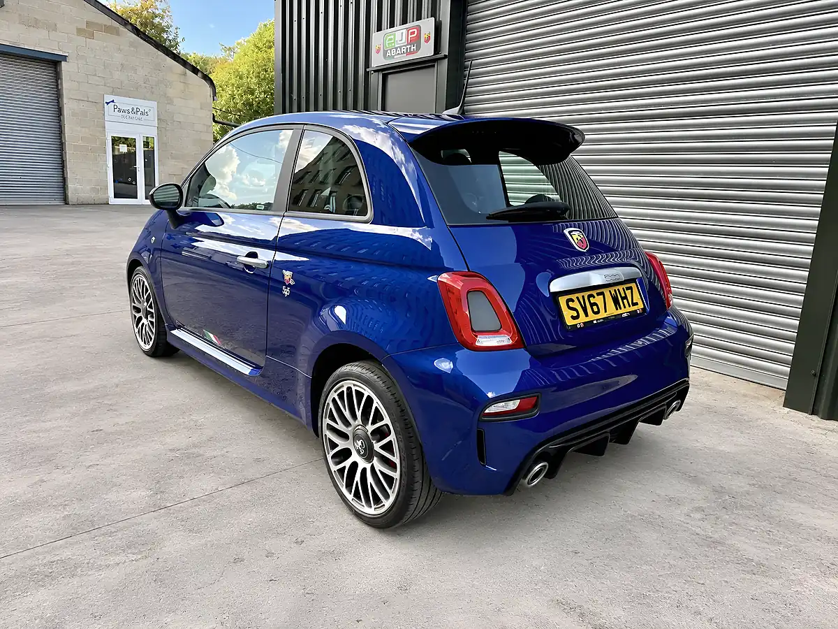 Used 2017 Abarth 595 Blue - Interior and Exterior details 19