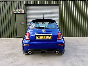 Used 2017 Abarth 595 Blue - Interior and Exterior details 2