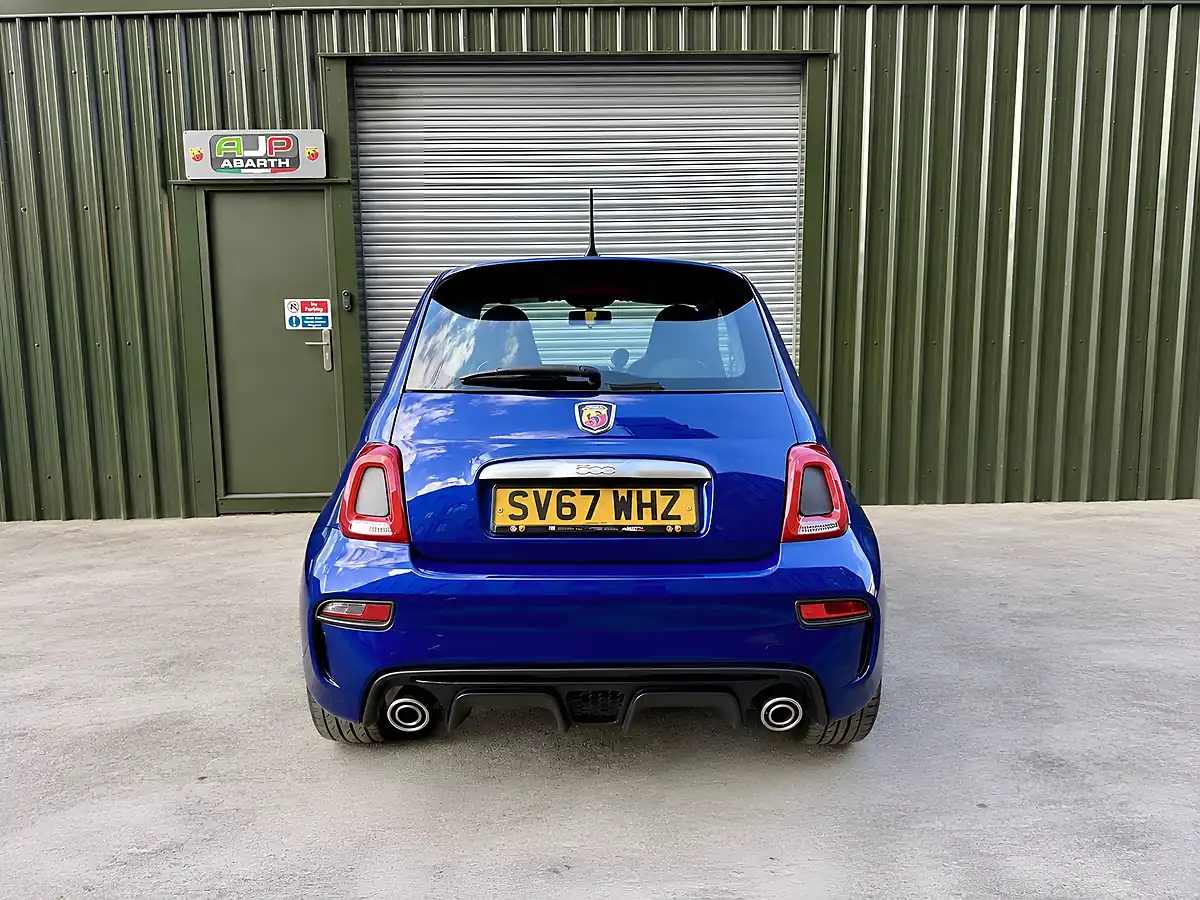 Used 2017 Abarth 595 Blue - Interior and Exterior details 2
