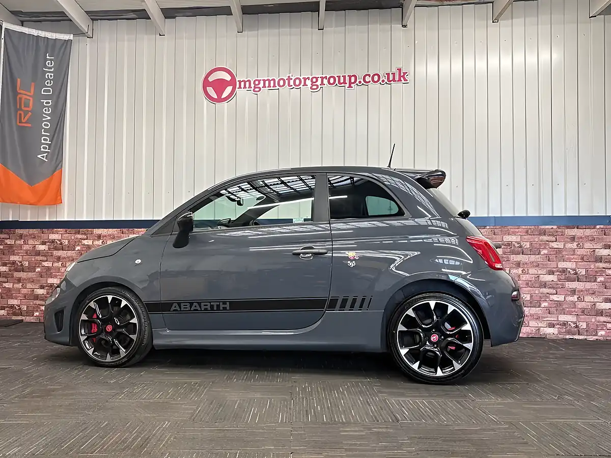 Used 2017 Abarth 595 Competizione Grey - Interior and Exterior details 13