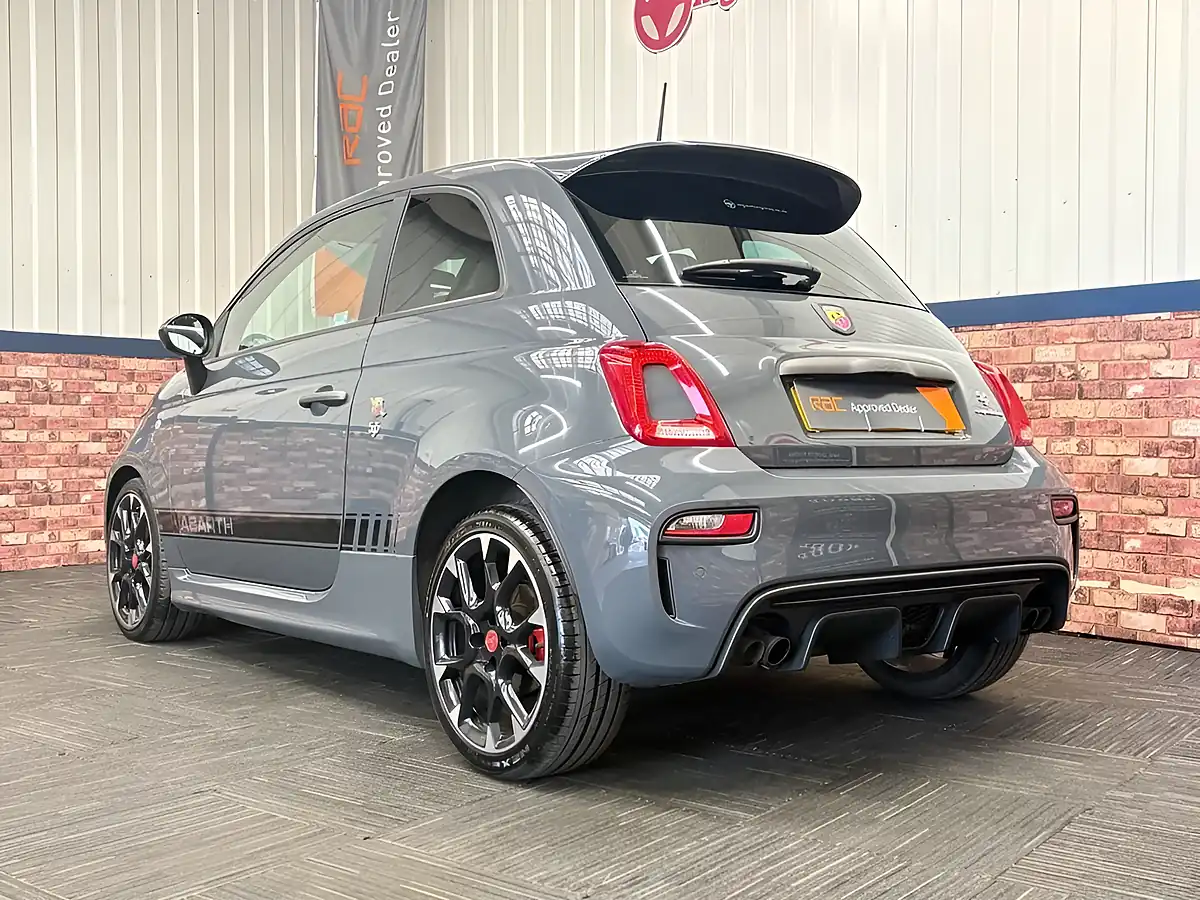 Used 2017 Abarth 595 Competizione Grey - Interior and Exterior details 14