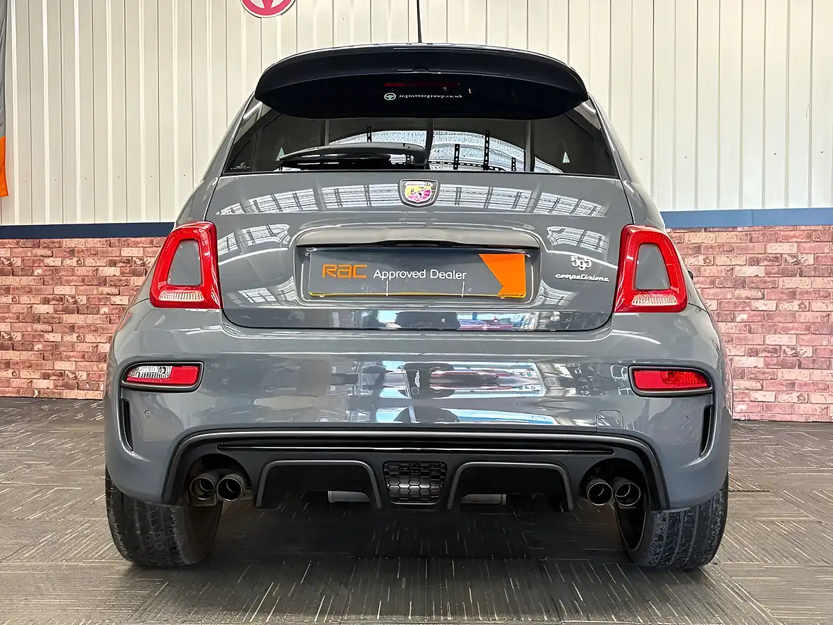 Used 2017 Abarth 595 Competizione Grey - Interior and Exterior details 16