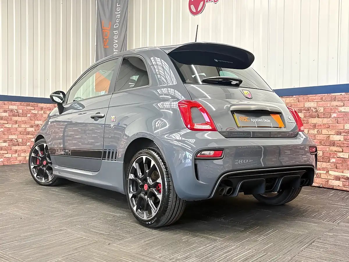 Used 2017 Abarth 595 Competizione Grey - Interior and Exterior details 5