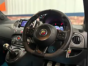 Used 2017 Abarth 595 Competizione Grey - Interior and Exterior details 7