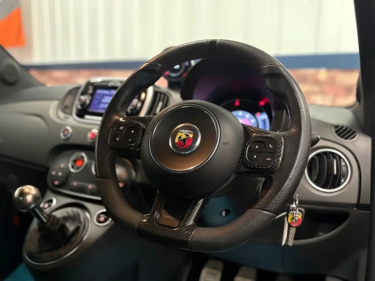 Used 2017 Abarth 595 Competizione Grey - Interior and Exterior details 7