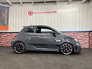 Used 2017 Abarth 595 Competizione Grey - Interior and Exterior details 9
