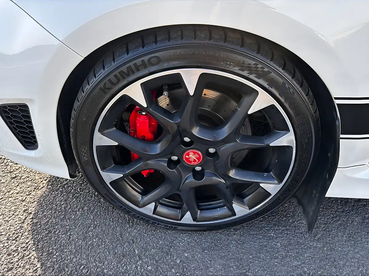 Used 2017 Abarth 595 Competizione White - Interior and Exterior details 12