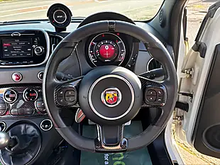 Used 2017 Abarth 595 Competizione White - Interior and Exterior details 14