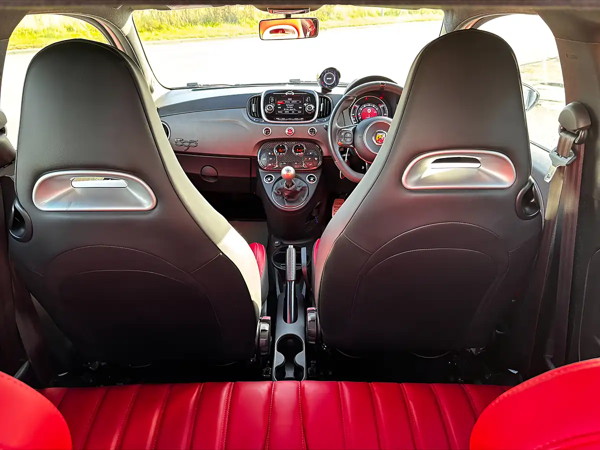 Used 2017 Abarth 595 Competizione White - Interior and Exterior details 16