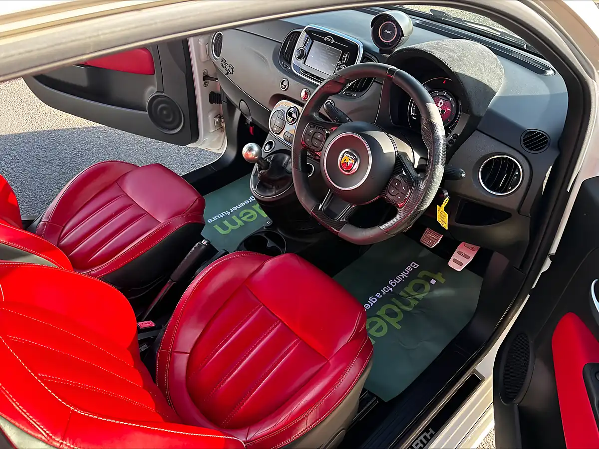 Used 2017 Abarth 595 Competizione White - Interior and Exterior details 17