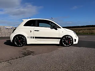 Used 2017 Abarth 595 Competizione White - Interior and Exterior details 3