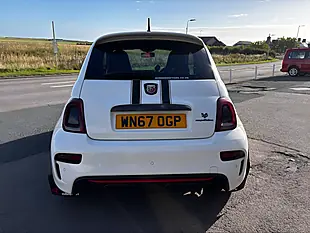 Used 2017 Abarth 595 Competizione White - Interior and Exterior details 5