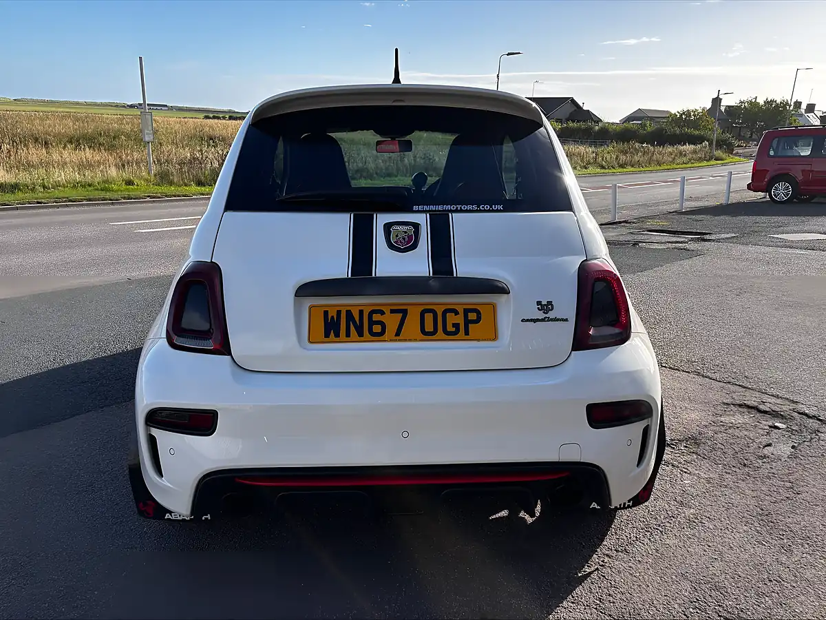 Used 2017 Abarth 595 Competizione White - Interior and Exterior details 5