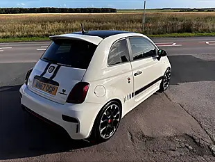 Used 2017 Abarth 595 Competizione White - Interior and Exterior details 6