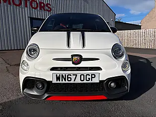 Used 2017 Abarth 595 Competizione White - Interior and Exterior details 7