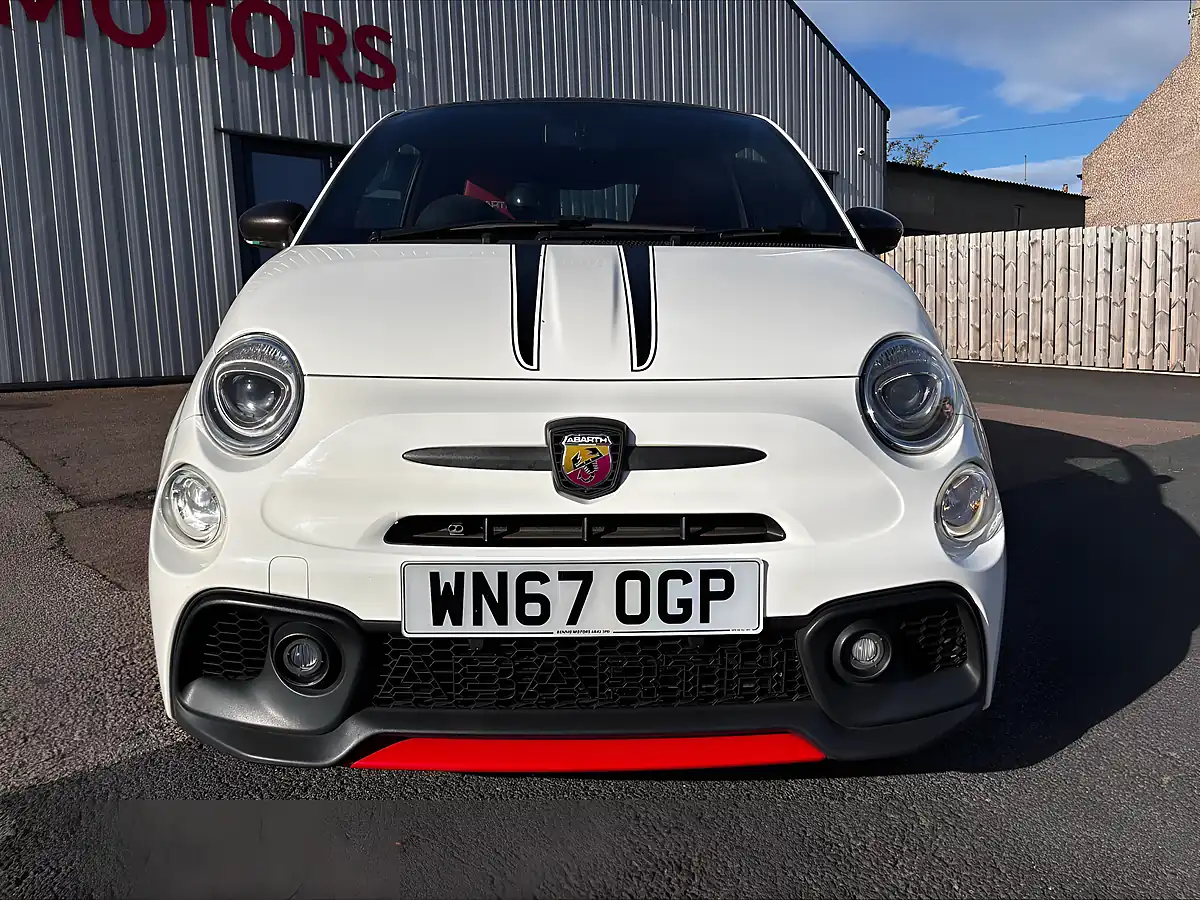 Used 2017 Abarth 595 Competizione White - Interior and Exterior details 7