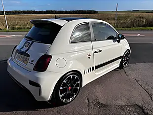 Used 2017 Abarth 595 Competizione White - Interior and Exterior details 8