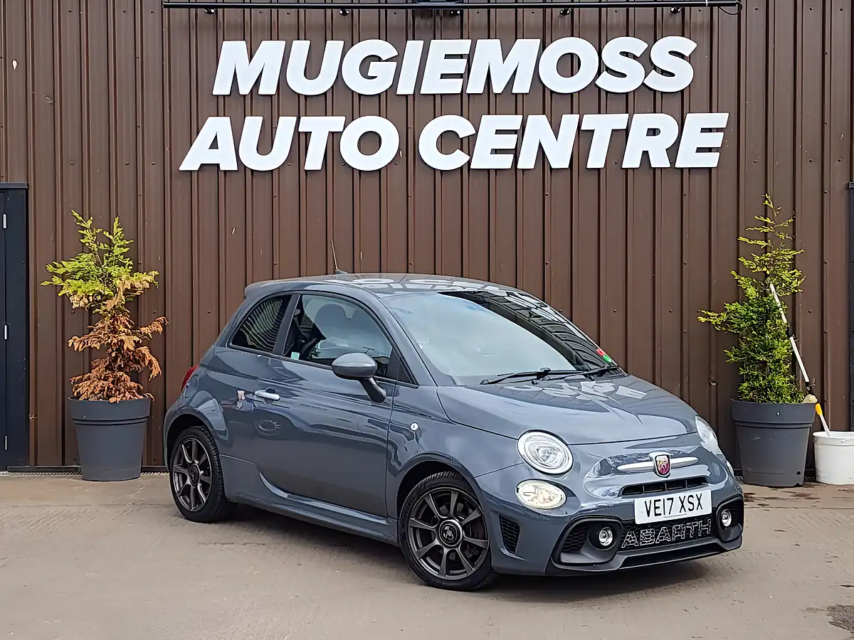 Used 2017 Abarth 595 Grey - Front View
