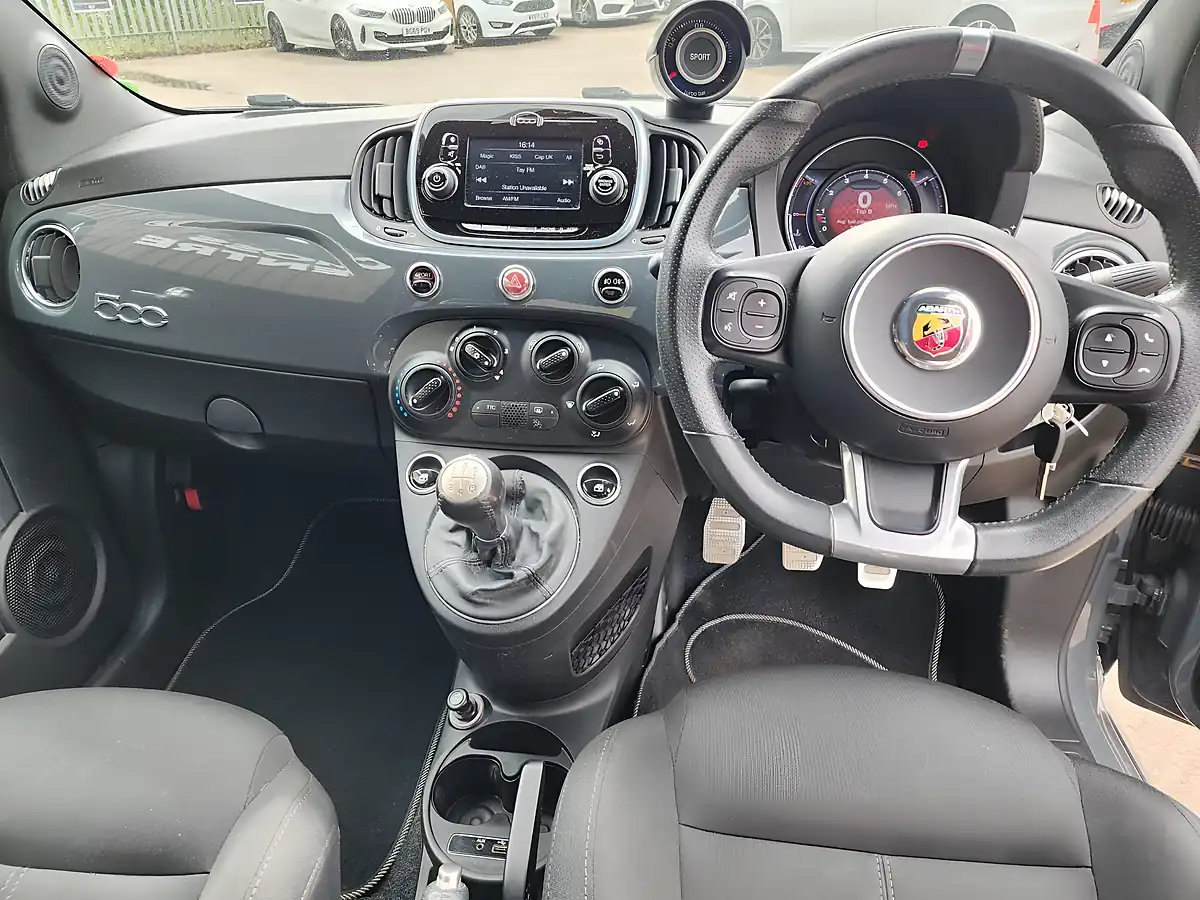 Used 2017 Abarth 595 Grey - Interior and Exterior details 7
