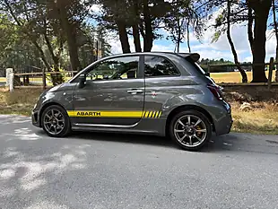 Used 2017 Abarth 595 Grey - Interior and Exterior details 11